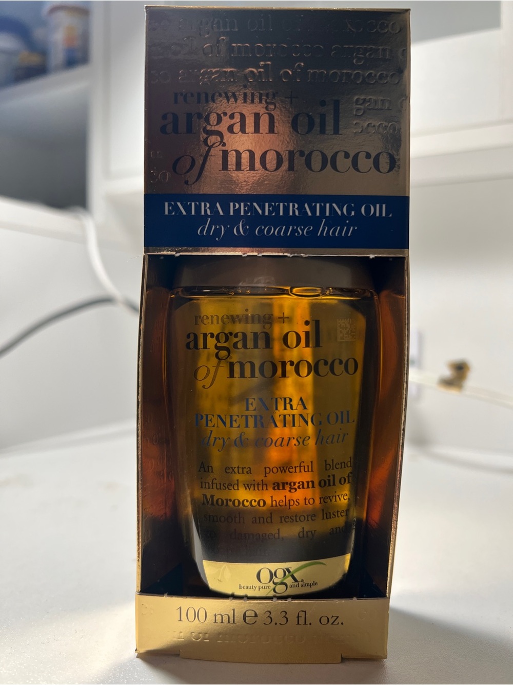 OGX Argan Oil of Morocco Extra Penetrating Oil for dry/ course hair